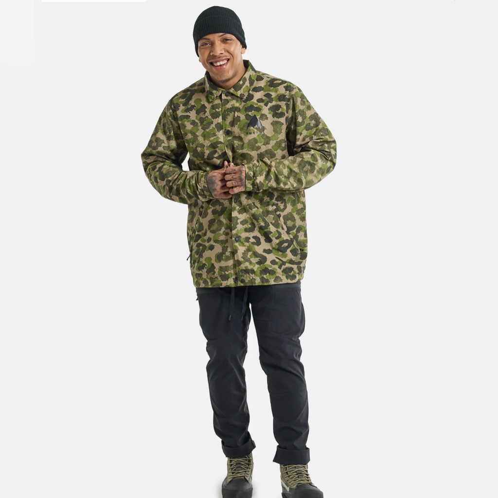 Burton Coaches Men’s Camouflage Boarding Ski Adventure Jacket Size S Nwt — image 3 of 8